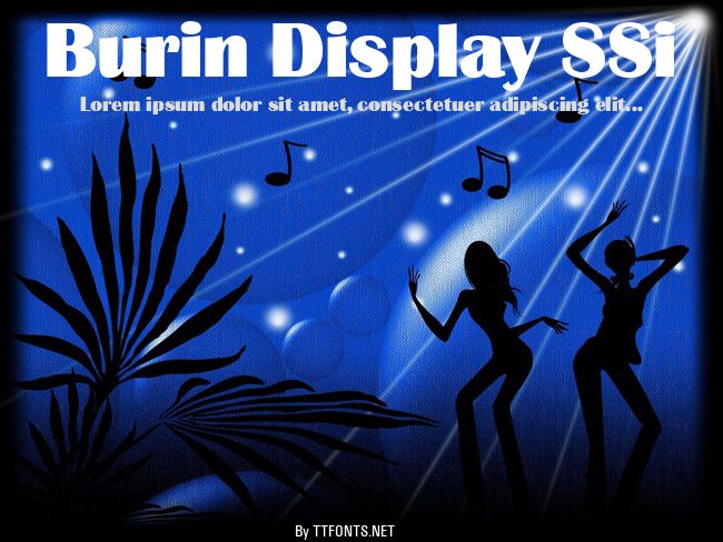 Burin Display SSi example